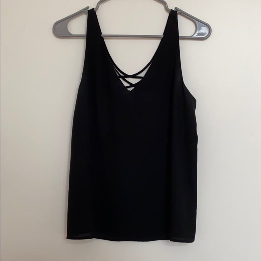 Black Express Tank Top